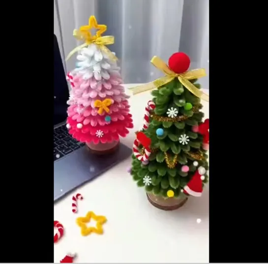 Какая классная ёлочка получилась😻🎄