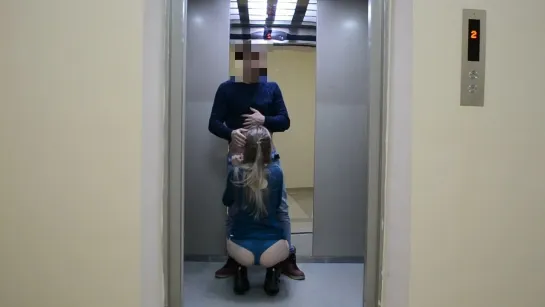 [#BangAdultVideo] Have sex in the elevator with cum in pussy