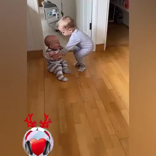 Милота! На такое можно смотреть без конца! 👧 ❤