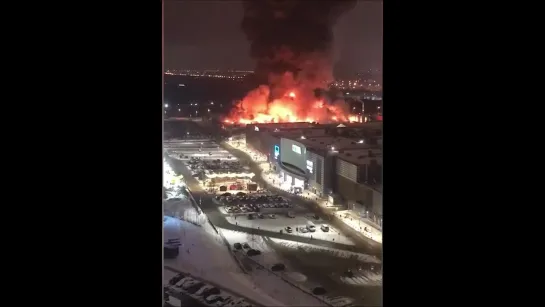 пожар в ТЦ «МЕГА Химки».