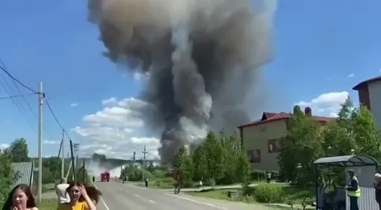 В городе Талица Свердловской области произошёл взрыв на заправке