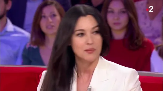 Monica Bellucci for Vivement Dimanche TV show