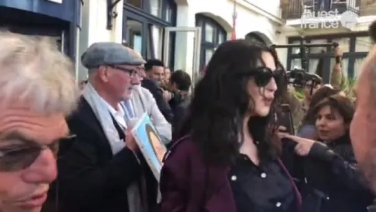 Monica Bellucci et le jury arrivent au Dinard Film Festival 2018