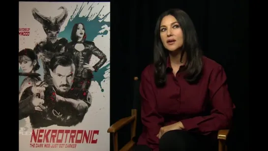 What Attracted Monica Bellucci To Her Role In Nekrotronic - TIFF 7/9/2018