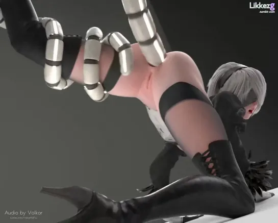 nier automata yorha 2b likkezg volkor