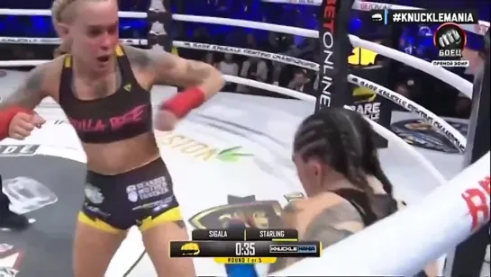 BKFC KnuckleMania Charisa Sigala vs Taylor Starling