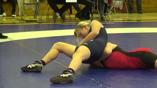 2014 Concordia Open FW48kg Emily Levasseur (Maine) vs Kennedy MacIsaac (Mountaintop)