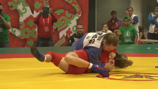 KAPAYEVA (BLR) ws TITOVA (RUS). International SAMBO Tournament in Tatarstan 2019