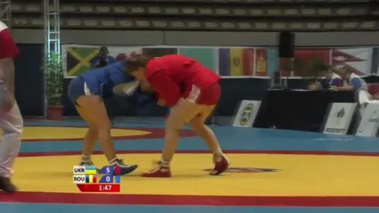 Highlights of the World Sambo Championship 2015 in Morocco Day 1