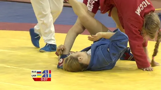 Highlights World Sambo Championship among Youth and Juniors 2015 in Riga (Latvia). Day 3