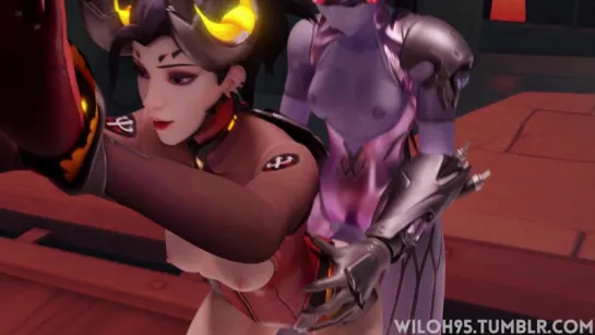 Mercy x Widow anal animation release!