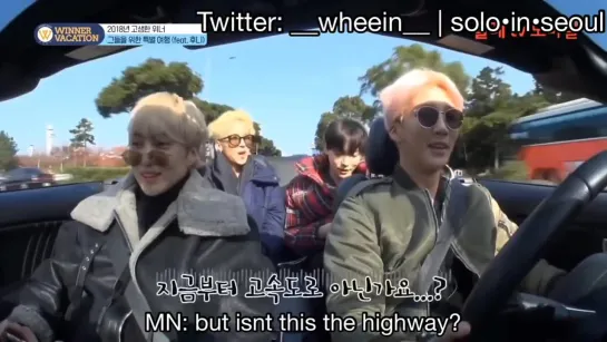 [ENG SUB] WINNER VACATION Hoony Tour EP 1