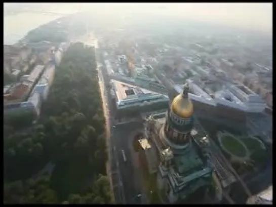 Полет на дирижабле над Санкт-Петербургом