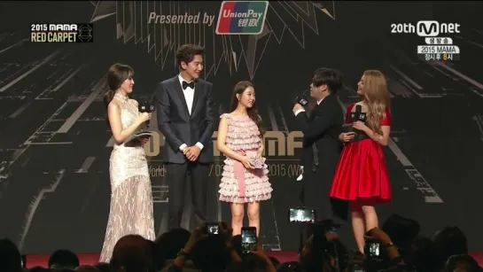 [Full Show]  2015 MAMA - Mnet Asian Music Awards in Hong Kong - Red Carpet (1/4) 151202