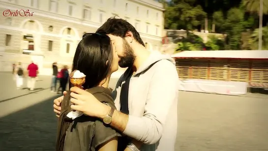 ☛Kara Para Aşk☚ ღ Elif & Omer ღ Just A Kiss ♥¸¸.•*`*•ღ (ep.20)