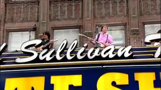 Paul McCartney - Live On The Rooftop ( New York 2009 )