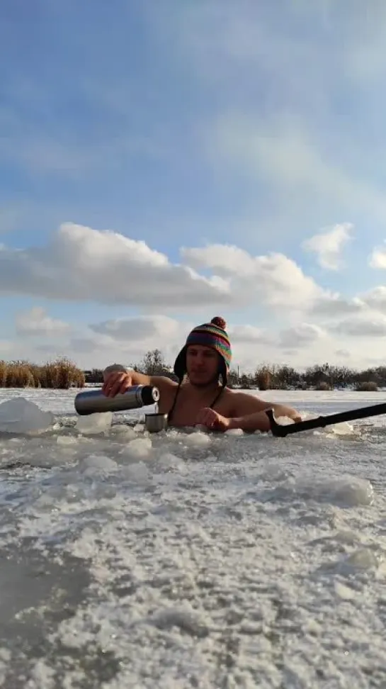 Крепкий чай ☕🧐🏊❄️⛄💪🤪👍