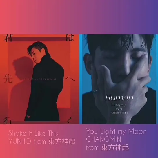 Shake it Like This とYou Light My Moonを一緒に再生してみたらカッコよすぎて泣けたユノとチャンミンは一心同体 君は先へ行く Human