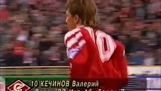 1997 - 1-й гол Валерия Кечинова в ворота калининградской "Балтики" (4:1)