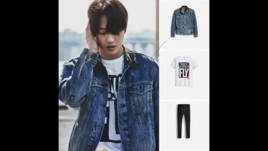 180320 LEVI'S Korea twitter / facebook / instagram update:  LEVI’S X KAI KAI’S PICK ITEM