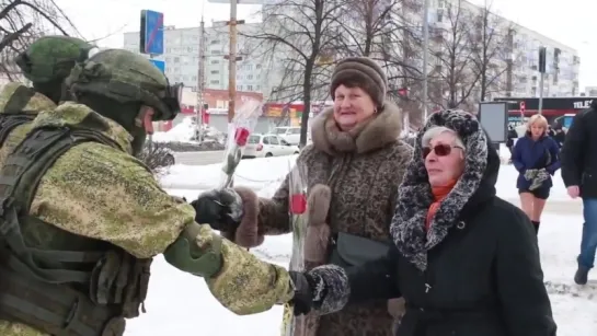 «Вам, любимые!» Моё подразделение поздравляет женщин! ...