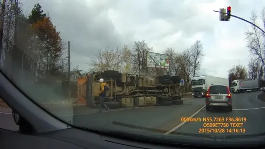 ЧПХ представляет: В Звенигороде произошло ДТП