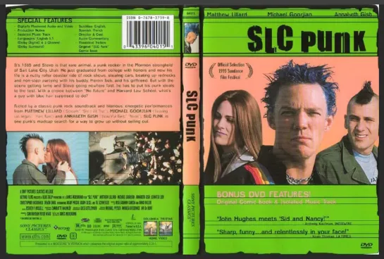 Панк из Солт-Лейк-Сити 1998 _ SLC Punk! . комедийный драматический фильм