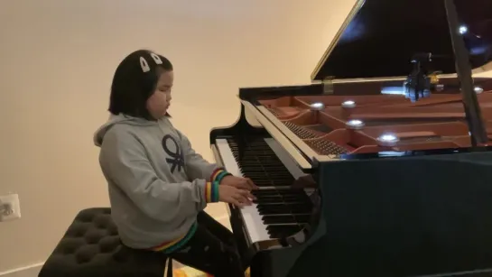 Paul De Senneville - Mariage D Amour   Piano Cover by Anda Masiri (7YrsOld)