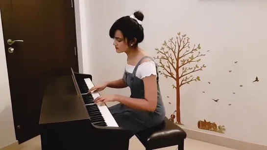 Shubhashree - Dhadak Piano Cover