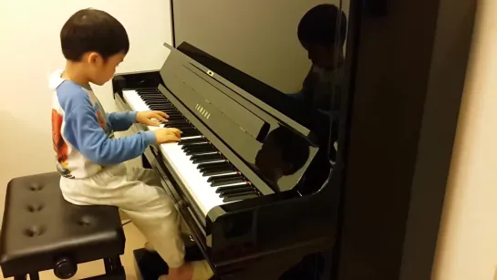 Fantasie Impromptu in C-sharp Minor Op.66 of Chopin (蕭邦 幻想即興曲), by Jonah Ho (age 5)