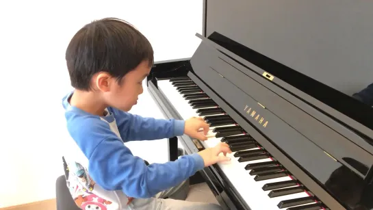 Turkish March (Sonata in A K331 Alla Turca) of Mozart (莫扎特 土耳其進行曲), by Jonah Ho (age 6)