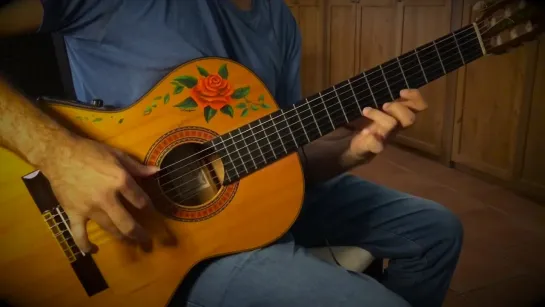 GERUDO VALLEY ZELDA OCARINA OF TIME meets flamenco gipsy guitarist GUITAR COVER