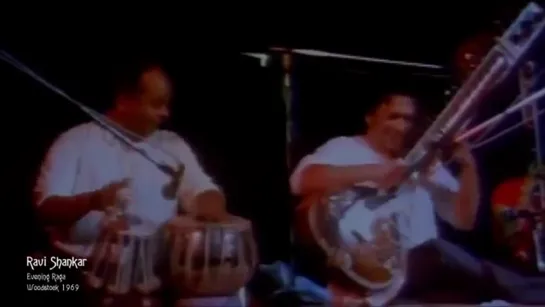 Pandit Ravi Shankar Woodstock 1969