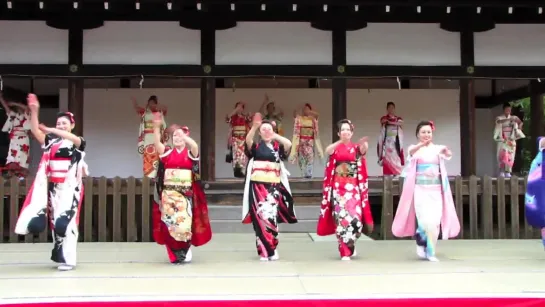 京小町踊り子隊＠上賀茂神社 (Kimono dancing)