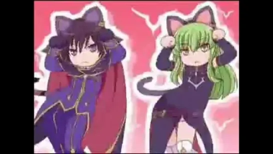 Caramelldansen - Code Geass R2 - Kitty Lelouch &amp; Kitty CC