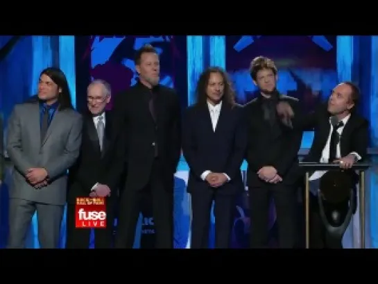 Metallica - Rock And Roll Hall Of Fame Ceremony 2009