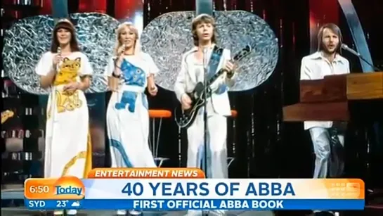 ABBA - THE OFFICIAL PHOTO BOOK RELEASE IN AUSTRALIA