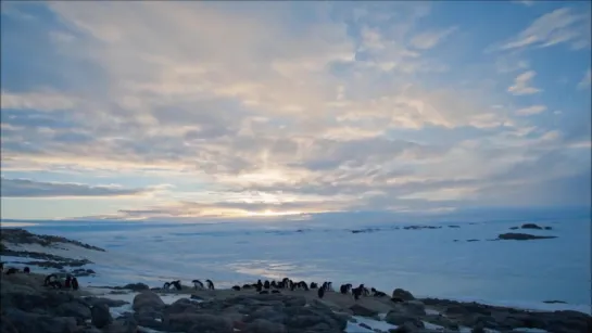 One Year in Antarctica - Time lapse