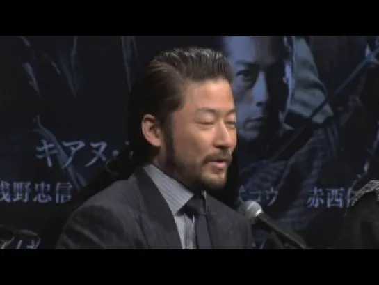 Press conference 47 Ronin part 4 (2013.11.18)