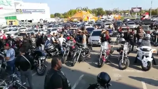 Закрытие мотосезона у байкеров 🏍