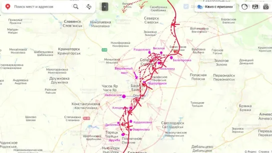 Хроника боевых действий на Украине (10.01.23)