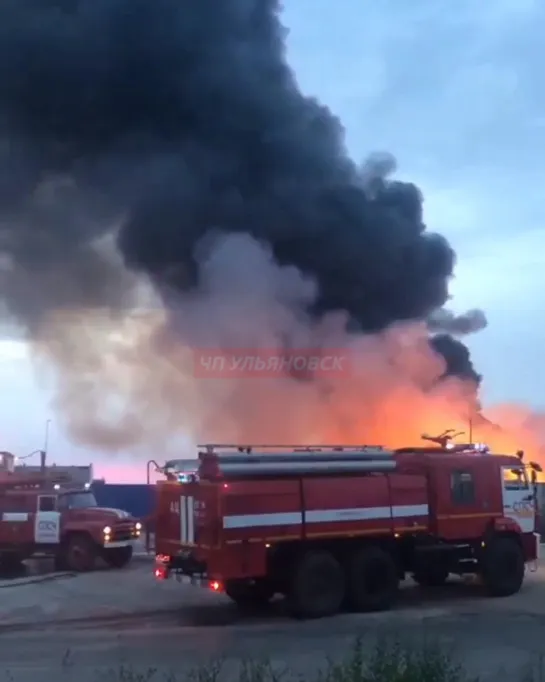 Пожар в Заволжском районе