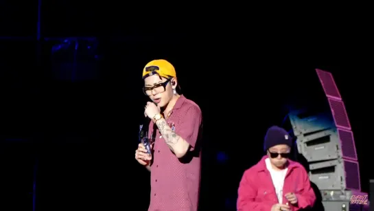 ZICO drinking water in a swag way