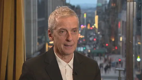 Peter Capaldi on STV News