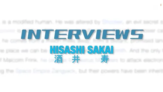 [dragonfox] Interview with Hisashi Sakai (RUSUB)