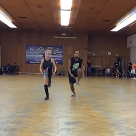 Preview of a new choreo ) in Czech Republic Hiphopmeeting dance camp