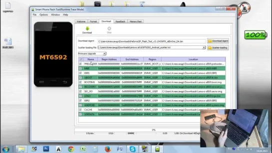 Как прошить MTK смартфон через SP Flash Tool