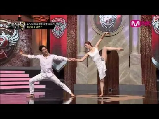 Mnet [Dancing 9 season 2] Ep05 - 이윤희 & 강선구- Do not Forget (Baek Ji Young)