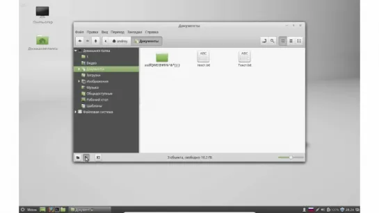 Видео #24. Файловый менеджер Linux