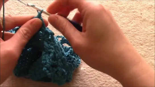 crochet the cascade stitch